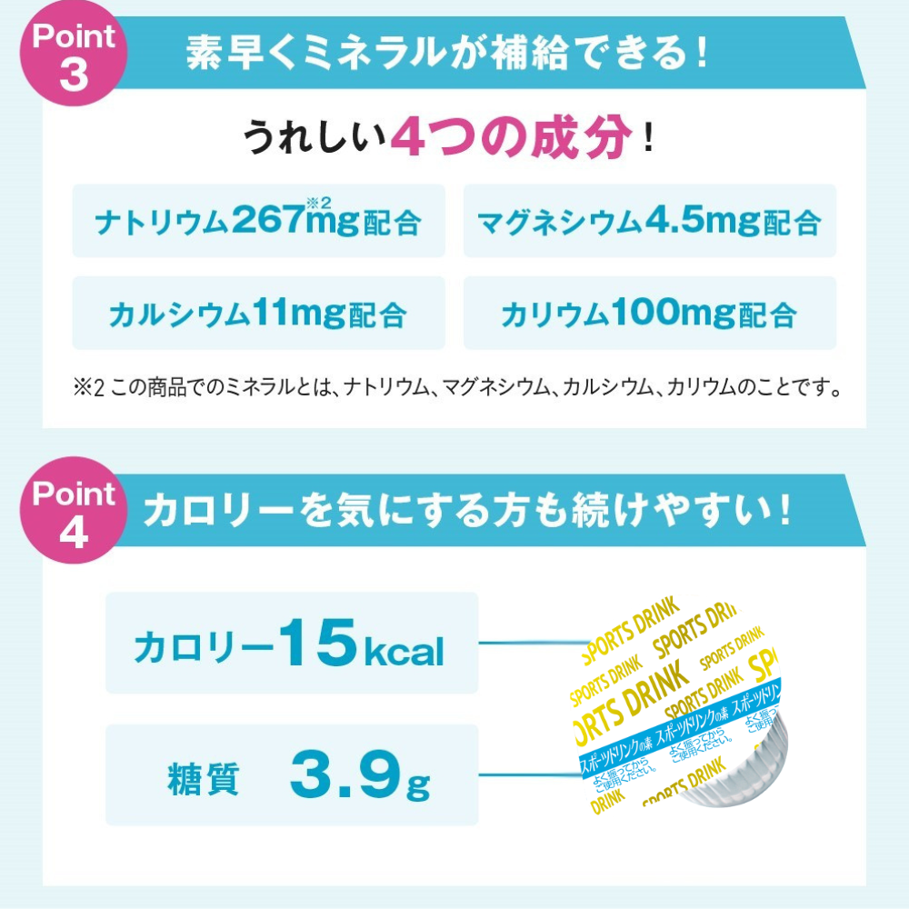 メロディアン 自分で作れるスポーツドリンク 5個×5袋セット お試し