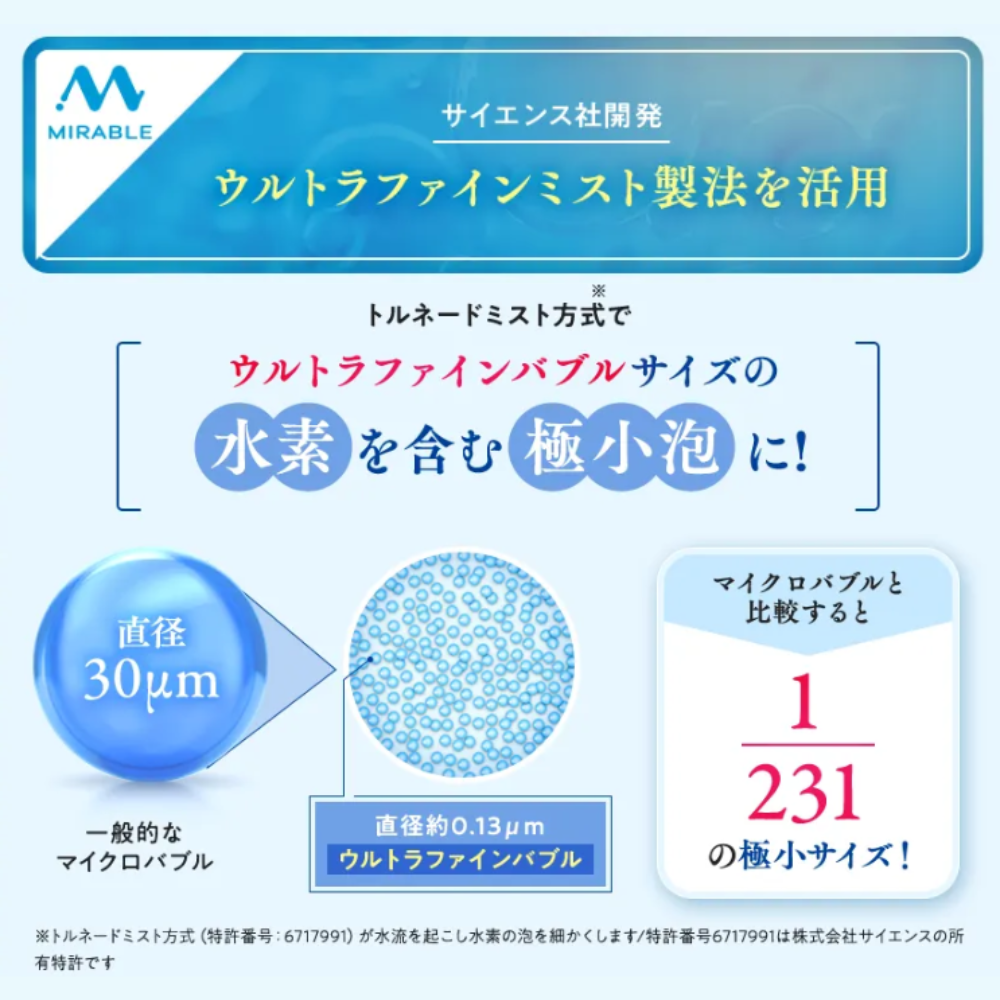 (初回限定価格）<br>水素たっぷりのおいしい水 <br>7本お試しセット（機能性表示食品）