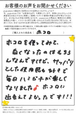 ホワイトニング歯磨き粉ホコロ