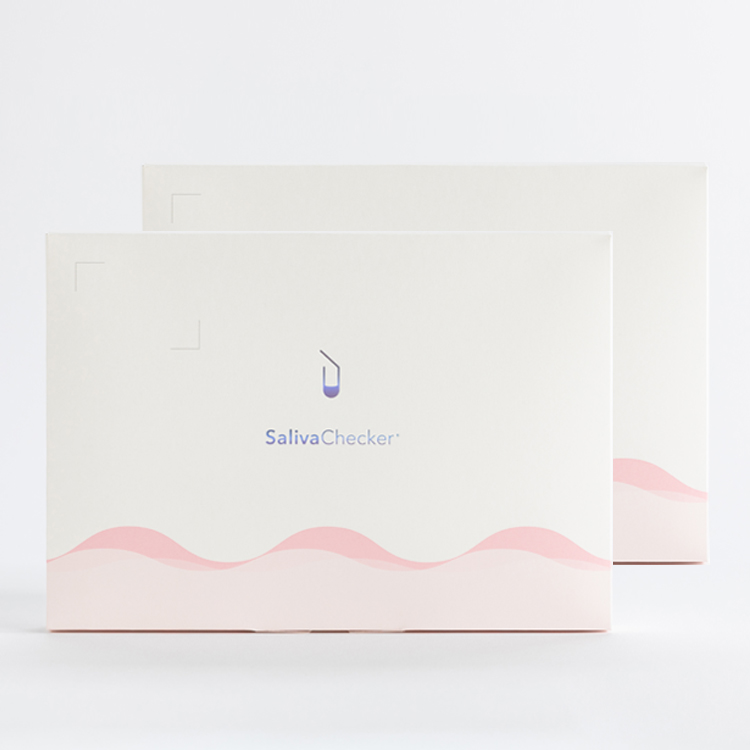 サリバチェッカー　がんリスク検査キット【常温】（定期・年に2回のお届け）