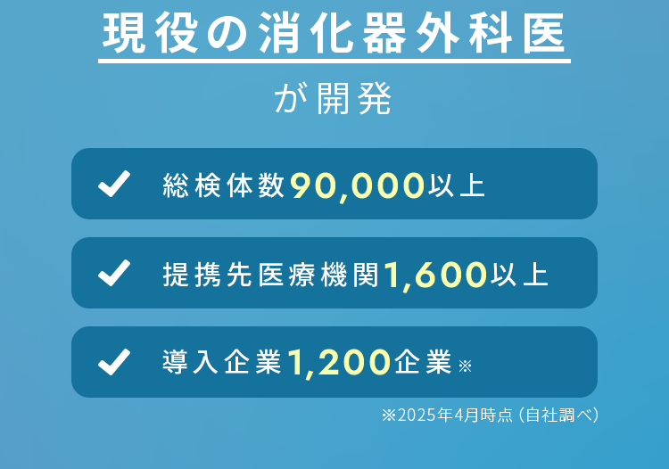 現役の消化器外科医師が開発