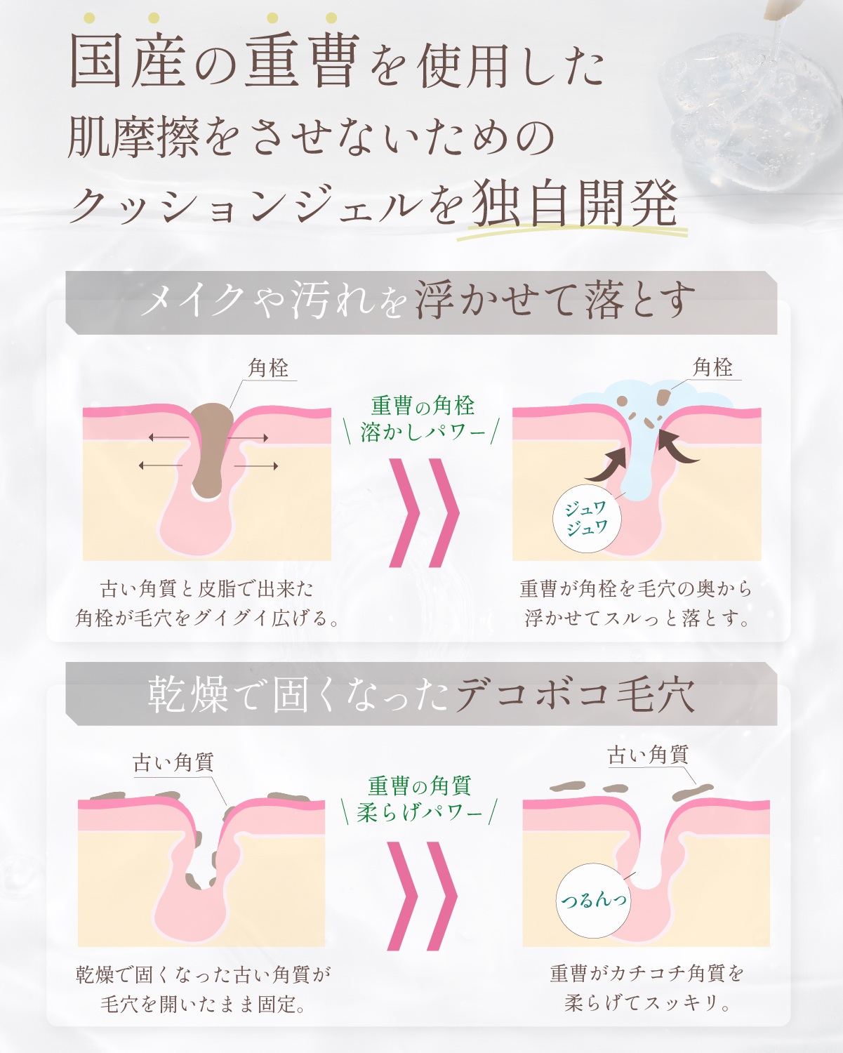 クリアクレンジング ココナッツ3本セット