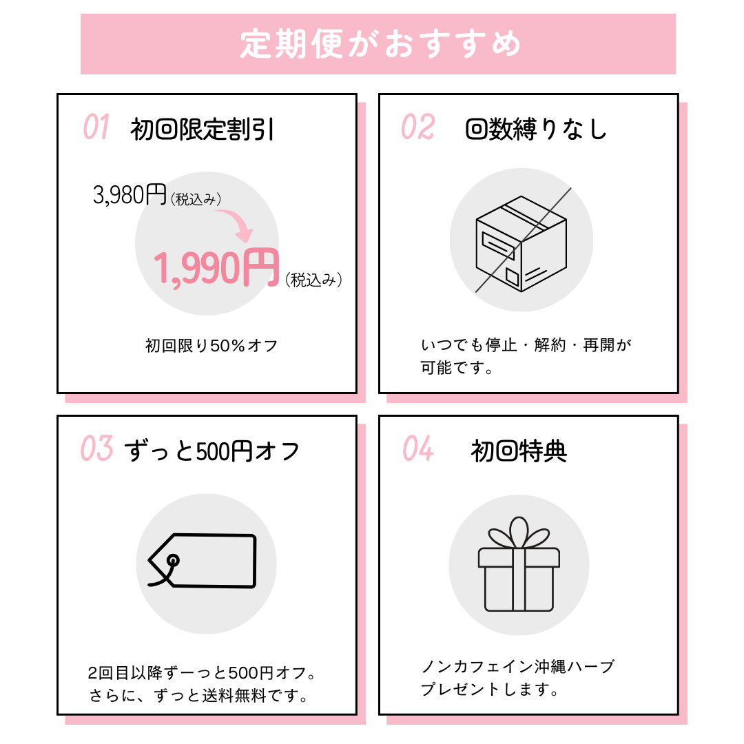 【定期便限定】AURA'ｎ+Manjericon（送料込）年末年始キャンペーン