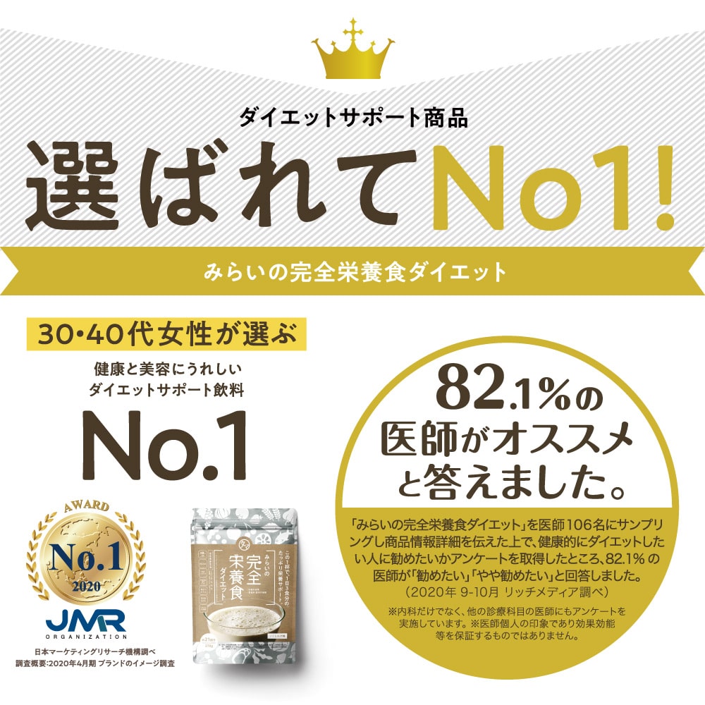 みらいの完全栄養食ダイエット