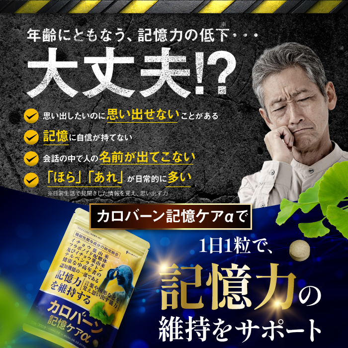 カロバーン記憶ケアα 