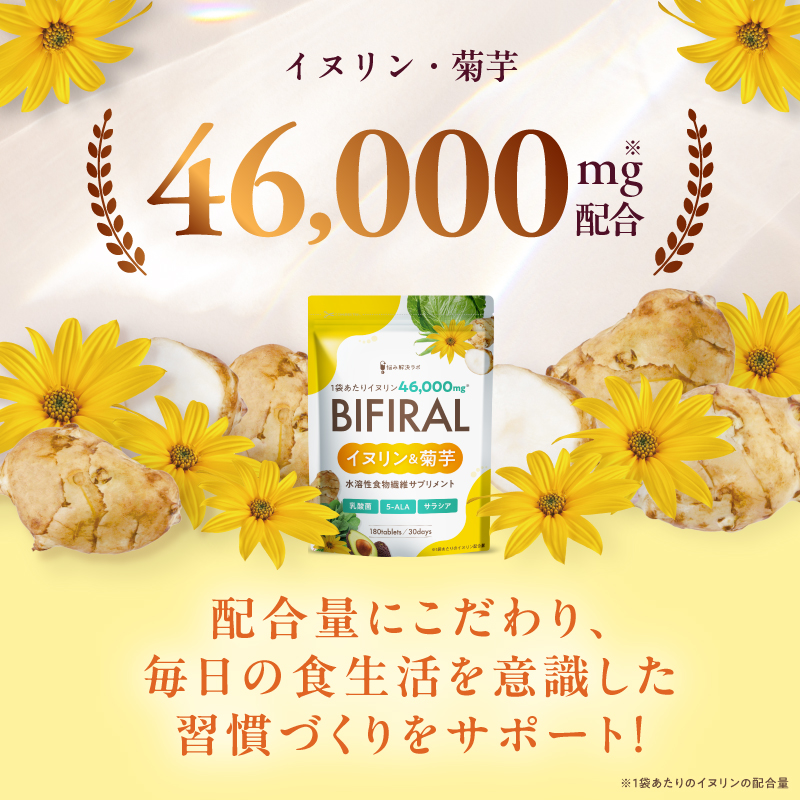 BIFIRALイヌリン & 菊芋