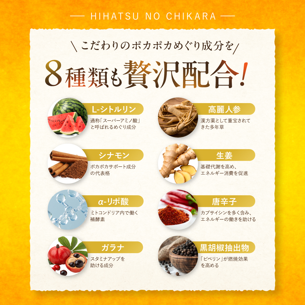 ヒハツのチカラ