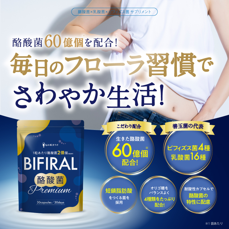 BIFIRAL酪酸菌プレミアム