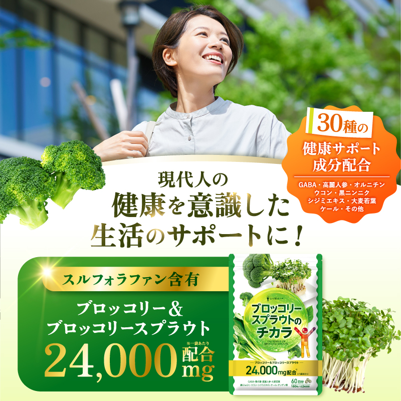 ブロッコリースプラウトのチカラ