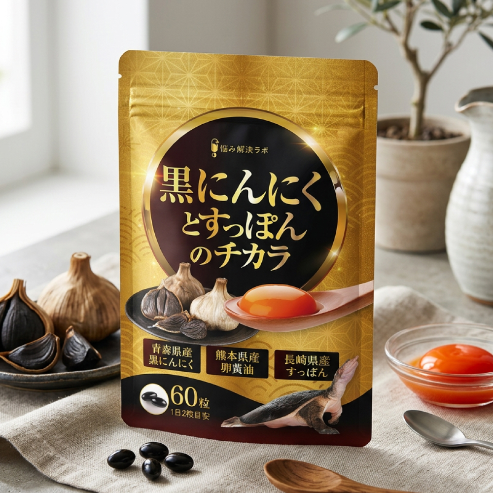 黒にんにくとすっぽんのチカラ