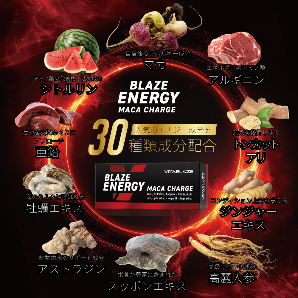 BLAZE ENERGY マカ チャージ