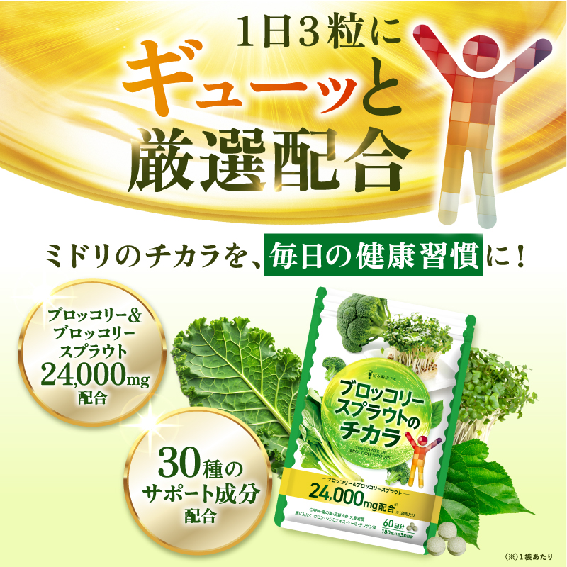ブロッコリースプラウトのチカラ