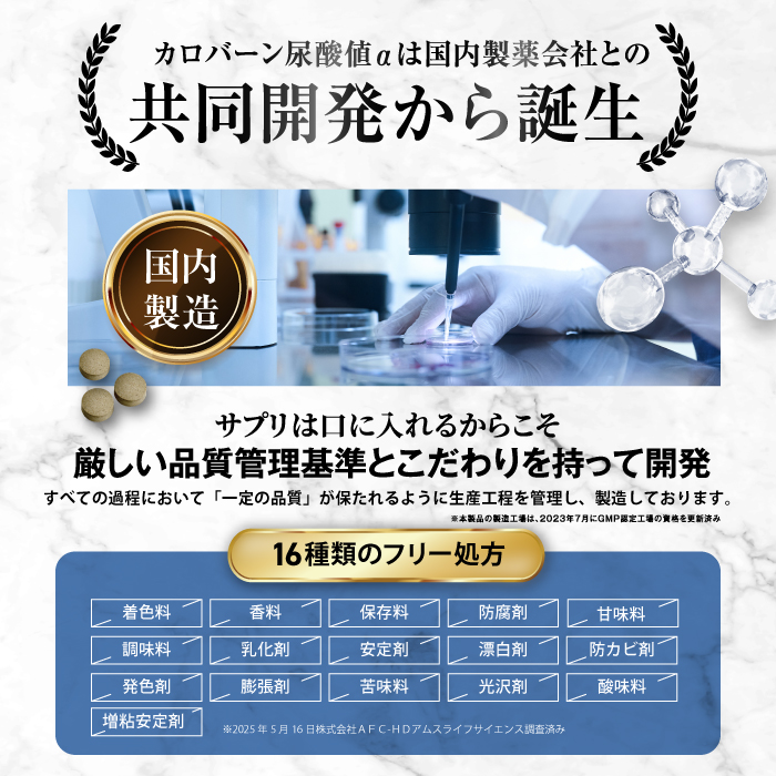 カロバーン尿酸値α