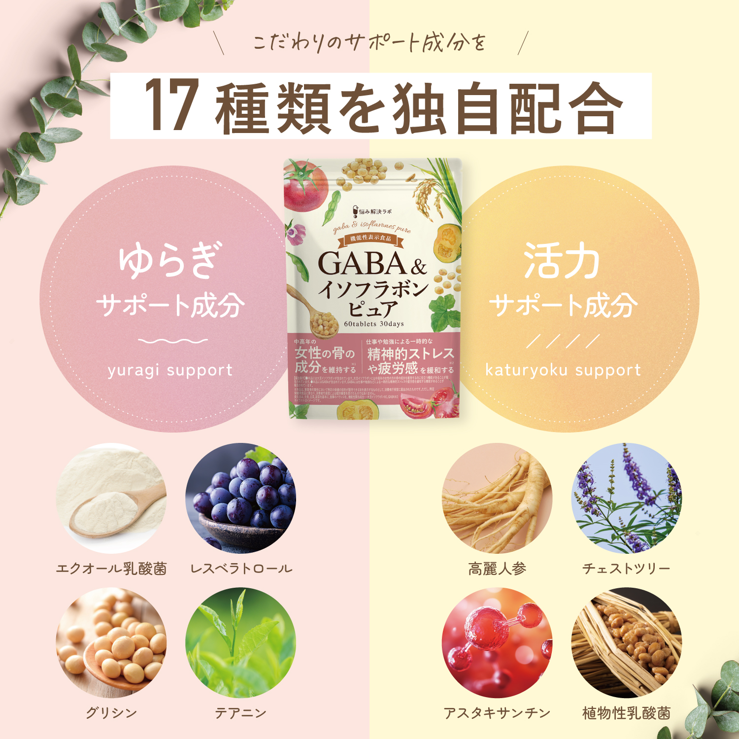 GABA＆イソフラボンピュア