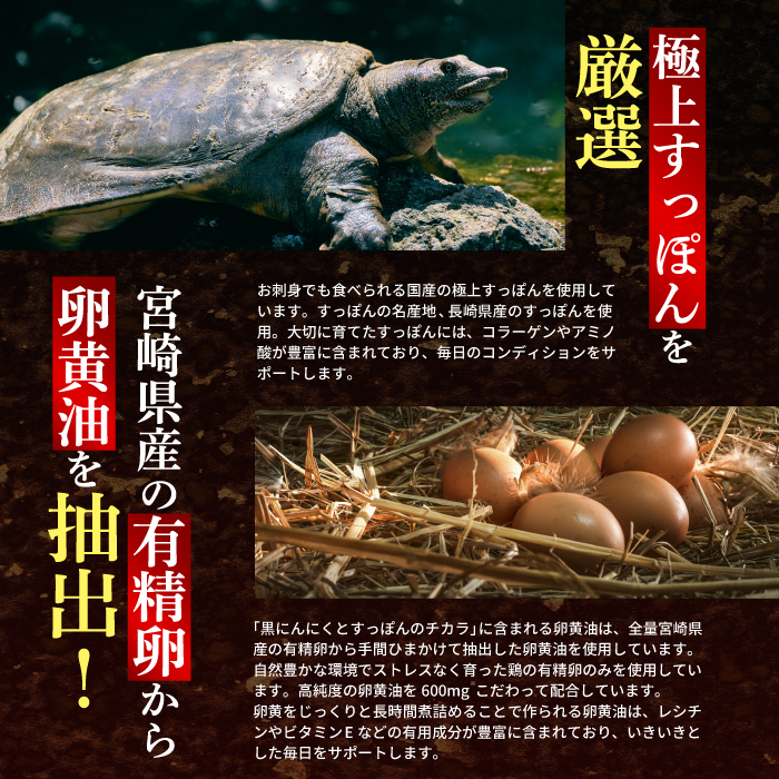 黒にんにくとすっぽんのチカラ