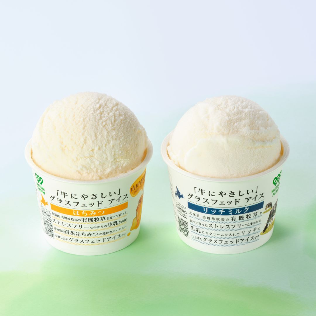 美幌グラスフェッドアイス　2種6個入（はちみつ3個、リッチミルク3個）　送料込