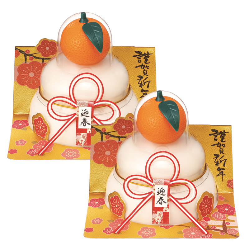【予約】たいまつ食品 お鏡餅 橙 160g パッと鏡開き【11月10日以降順次発送】