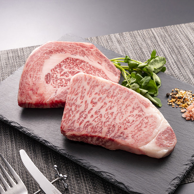 岡山県産 おかやま和牛肉 ステーキ(サーロイン 150g/リブロース 150g) 300g 熨斗対応可 産地直送 お取り寄せ