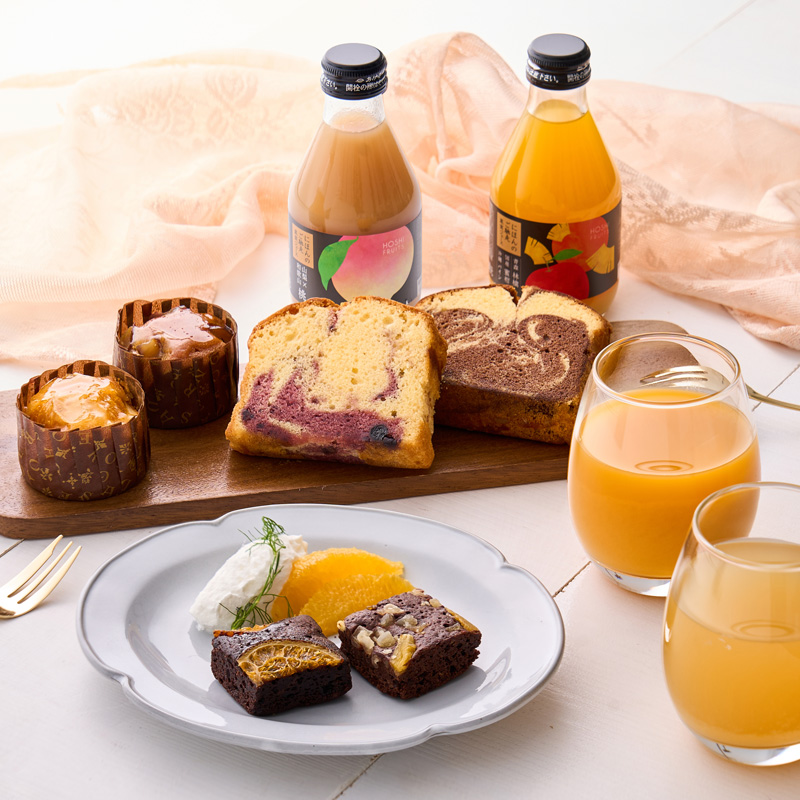 【母の日】ホシフルーツ 彩り果実のカフェギフト 母の日カード付【受注締切：4月29日(水)】