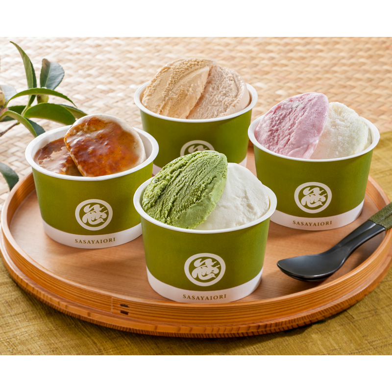 京菓匠 笹屋伊織監修 アイスアソート (AH-SI) 産地直送 お取り寄せ 熨斗対応可