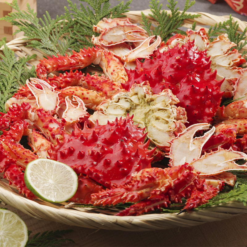 北海道産ゆで花咲がにカット 400g×2 産地直送 お取り寄せ 熨斗対応可【10月26日以降お届け】
