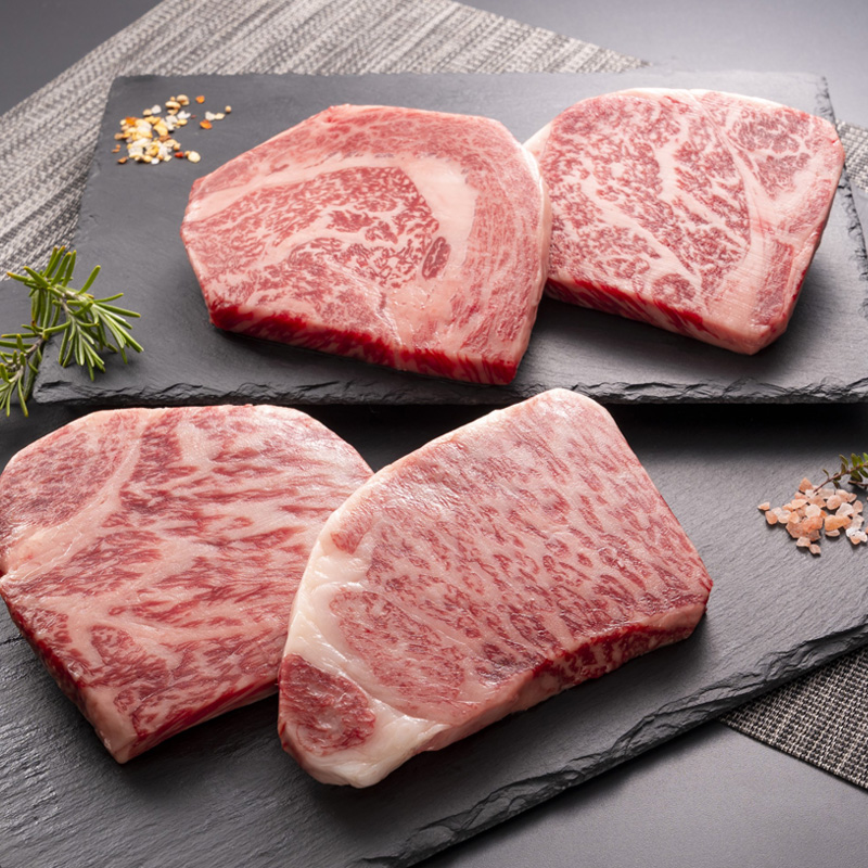 岡山県産 おかやま和牛肉 ステーキ(サーロイン 300g/リブロース 300g) 600g 熨斗対応可 産地直送 お取り寄せ