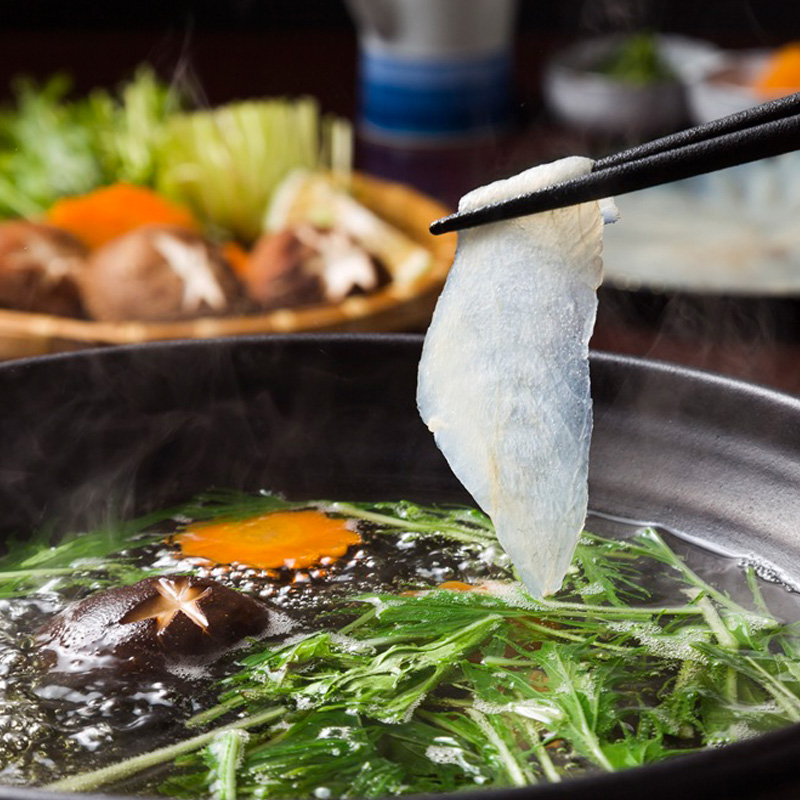 【福岡】ふぐのしゃぶしゃぶとちり鍋セット 約2〜3人前 熨斗対応可 産地直送 お取り寄せ