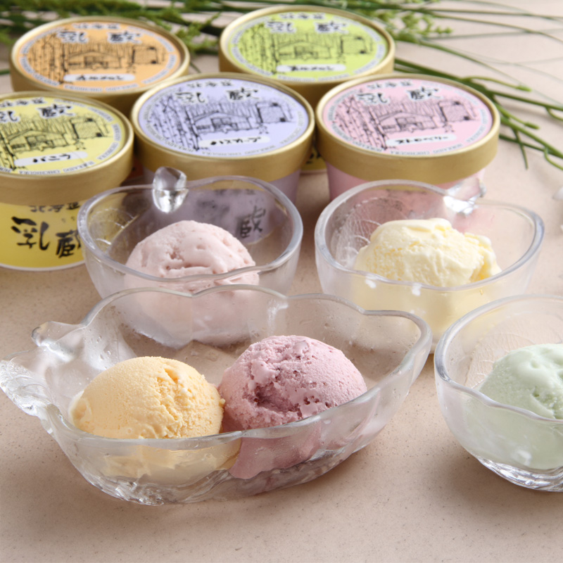 【北海道】乳蔵 北海道アイスクリーム5種5個（江戸屋） 産地直送 お取り寄せ 熨斗対応可