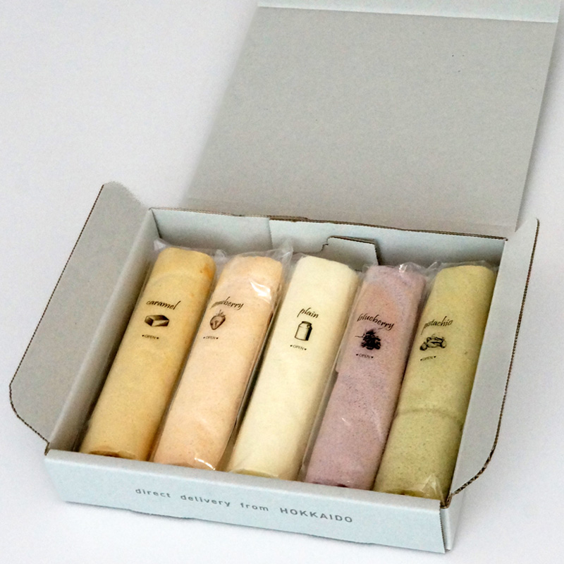 【母の日】5種のふわふわスティックロールケーキ 産地直送【受注締切：4月23日(木)】