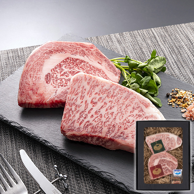 岡山県産 おかやま和牛肉 ステーキ(サーロイン 150g/リブロース 150g) 300g 熨斗対応可 産地直送 お取り寄せ