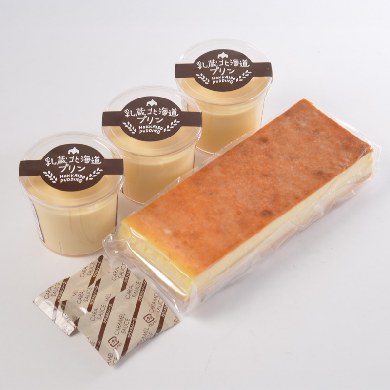 【母の日】とろける北海道プリンとチーズケーキ 産地直送【受注締切：4月23日(木)】