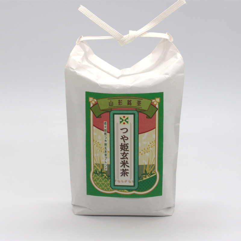 桑名園本店 つや姫玄米茶 2袋 産地直送