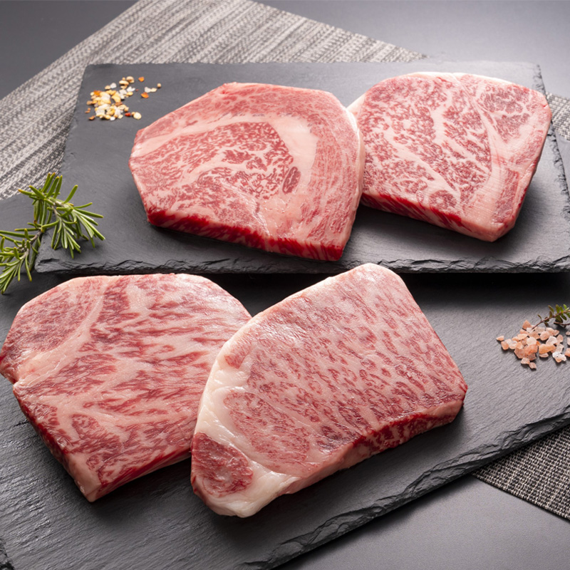 香川県産 オリーブ牛（金ラベル） ステーキ（サーロイン 300g/リブロース 300g） 600g 熨斗対応可 産地直送 お取り寄せ