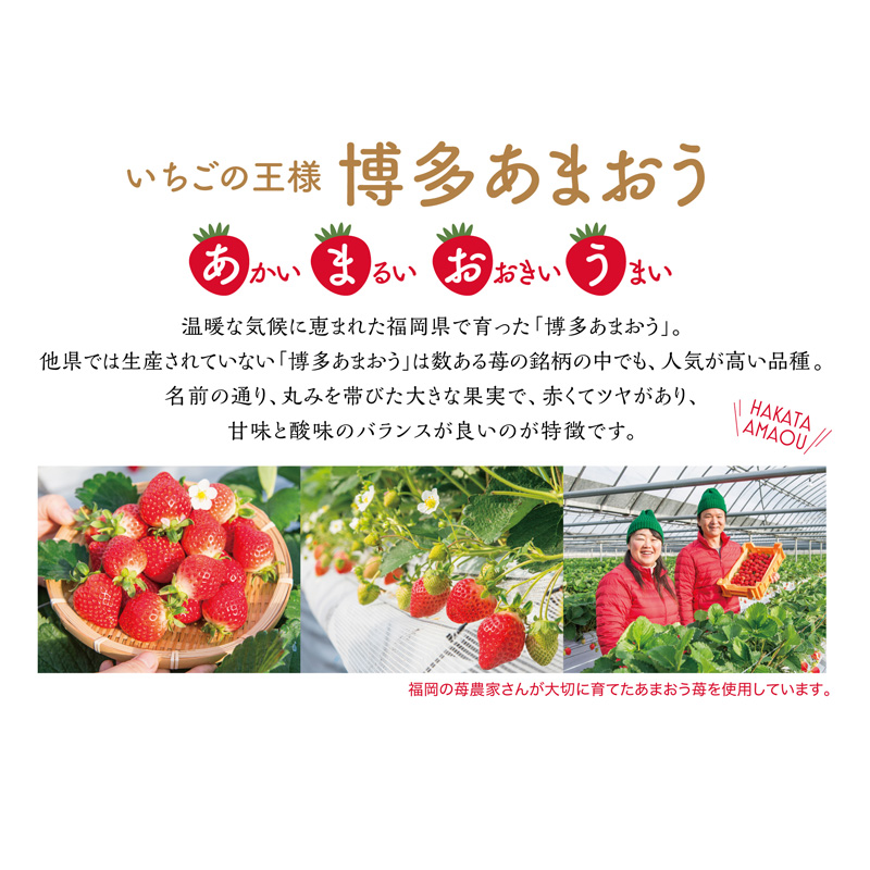 【母の日】博多あまおうのこだわりアイス （M-AH-AB3）メッセージブーケ付【受注締切：4月30日(木)】