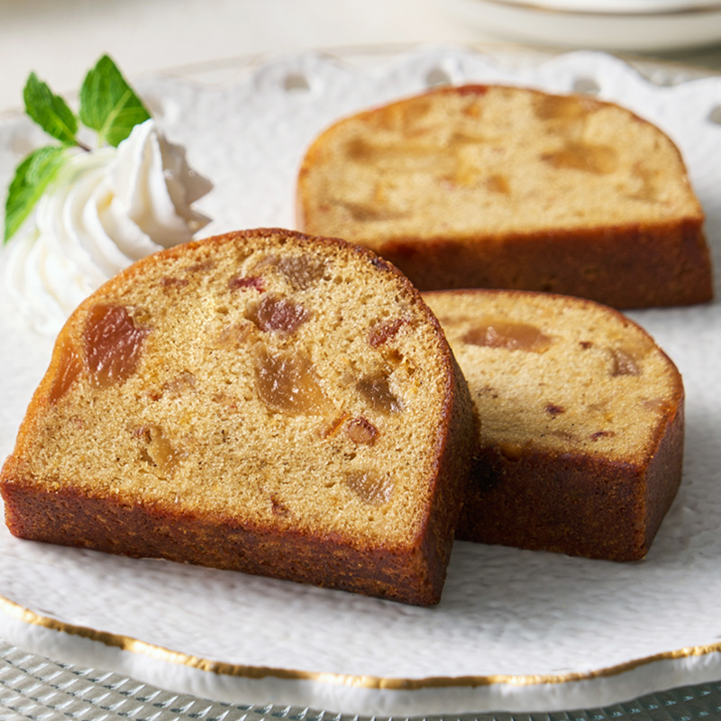 【母の日】望月シェフ×ホシフルーツ 7種のフルーツが詰まった「デザートパウンドケーキ」 6個入 母の日カード付【受注締切：4月29日(水)】