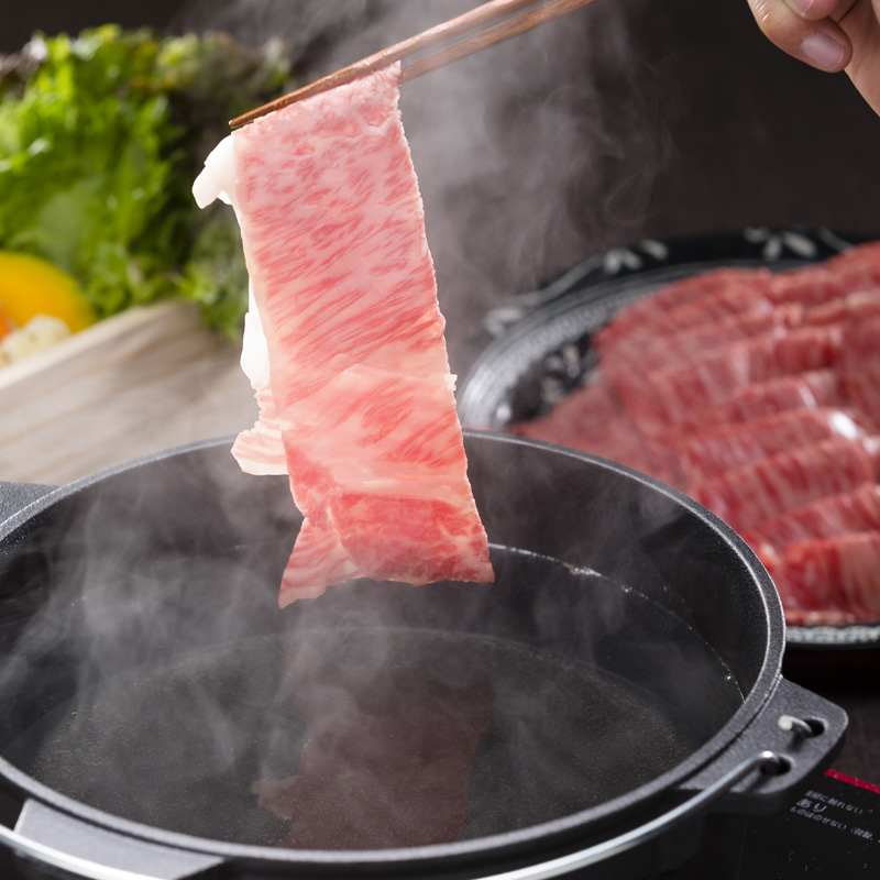 岡山県産 特選千屋牛 すき焼・しゃぶしゃぶ（肩ロース400g） 熨斗対応可 産地直送 お取り寄せ