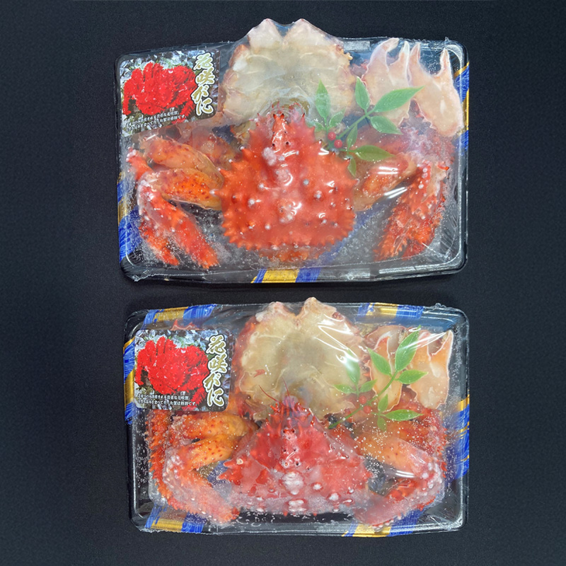 北海道産ゆで花咲がにカット 400g×2 産地直送 お取り寄せ 熨斗対応可【10月26日以降お届け】