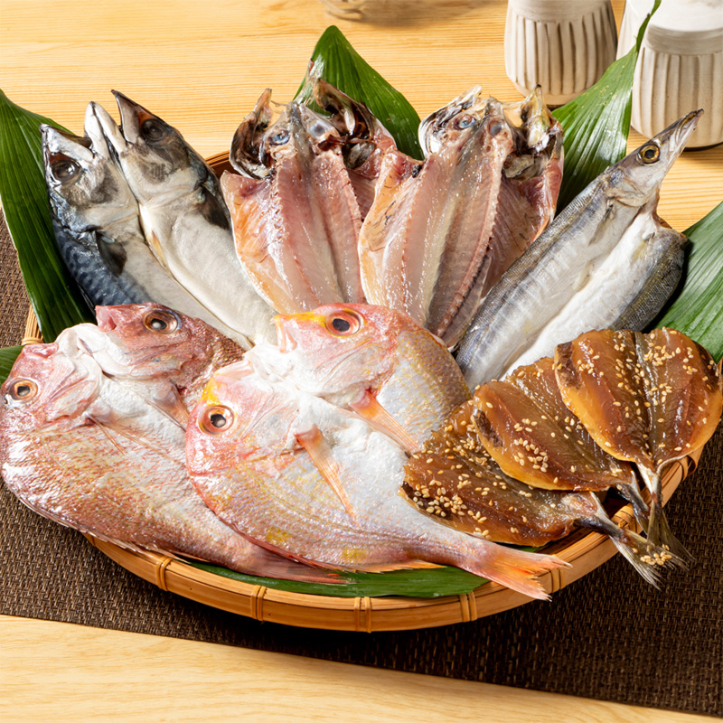 【福岡】九州海鮮ひもの詰合せ（6種9枚） 熨斗対応可 産地直送 お取り寄せ