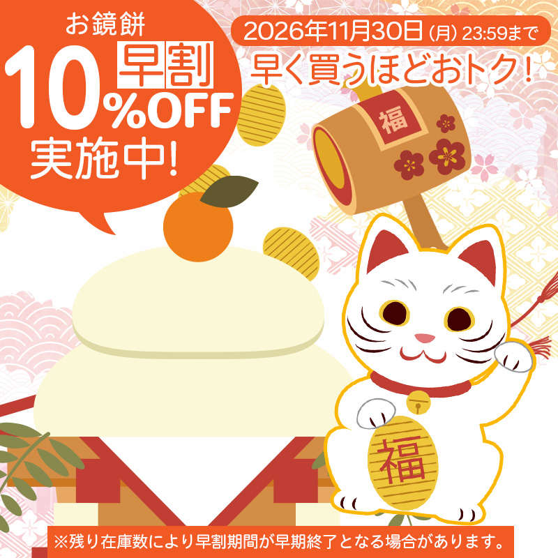 【予約】たいまつ食品 お鏡餅 橙 160g パッと鏡開き【11月10日以降順次発送】 数量: 2個セット