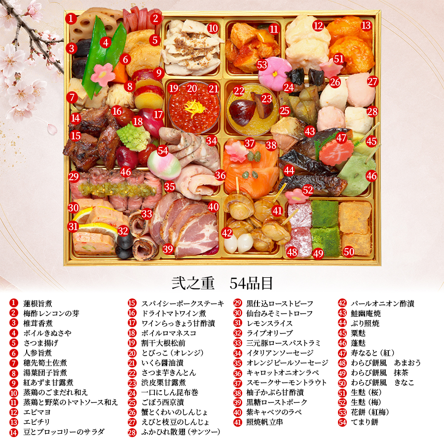 【百福物語】 おせち料理 おせち 2027 全100品 4～5人前 お届け日: 2026年12月29日（火）