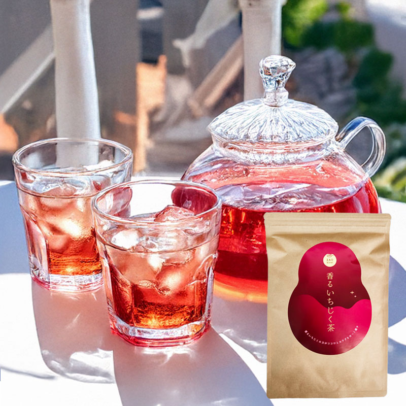 【1袋20包】香るいちじく茶 | 国産のいちじくの葉と実を焙煎した芳醇な香りと自然の甘みのハーブティ