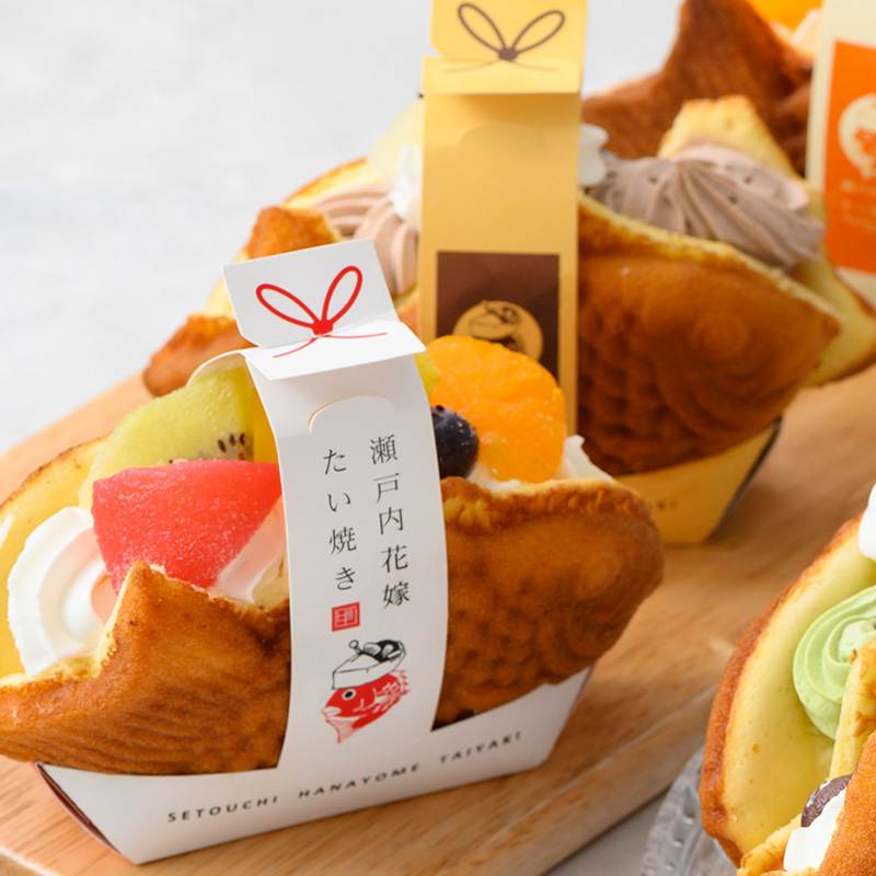 【母の日】瀬戸内花嫁スイーツ 瀬戸内花嫁たい焼き 6種 6個入 母の日カード付【受注締切：4月29日(水)】