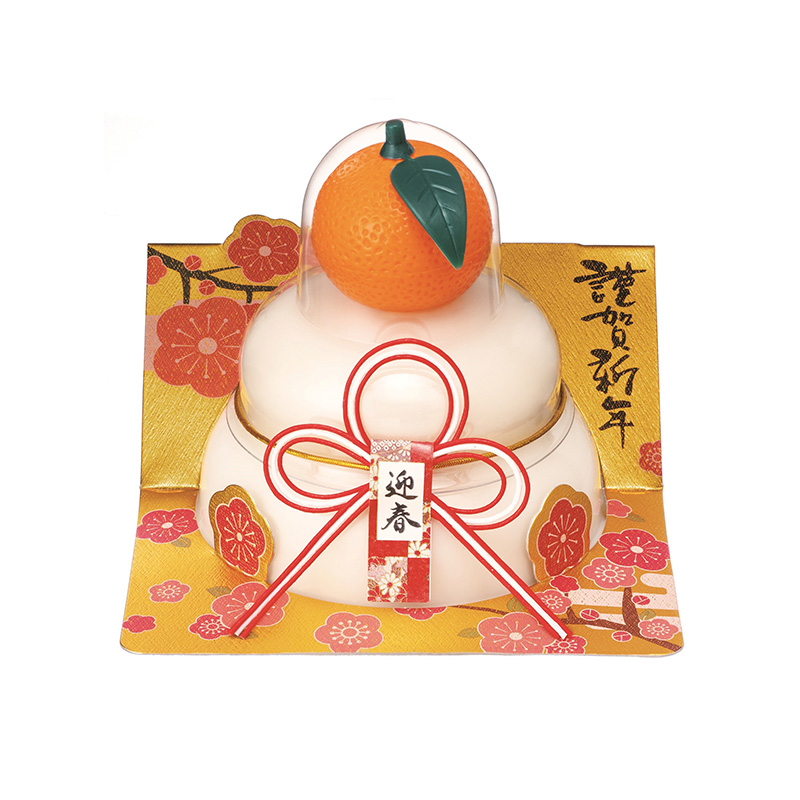 たいまつ食品 お鏡餅 橙 160g パッと鏡開き