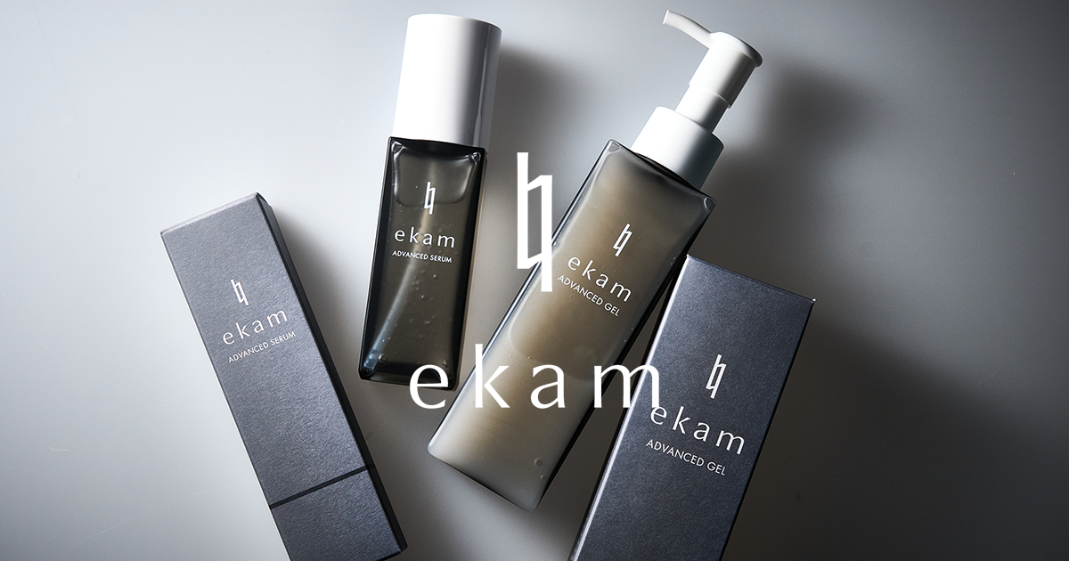 公式】ekam（エカム） - メンズスキンケア 「手軽に時短ケアで