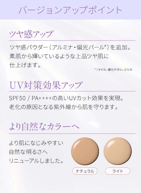 エレクトーレのファンデーションが1本6役にバージョンアップして新登場！