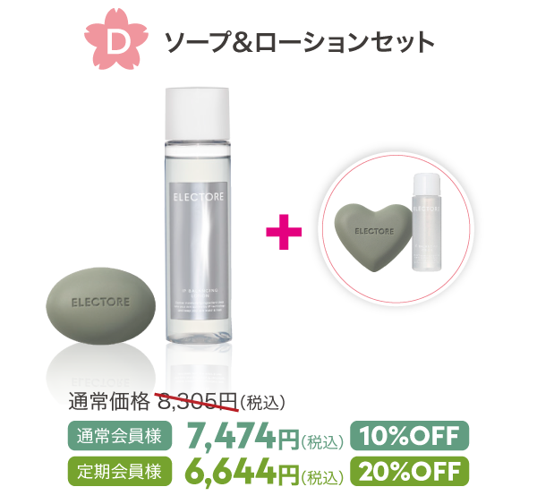 D ソープ&ローションセット