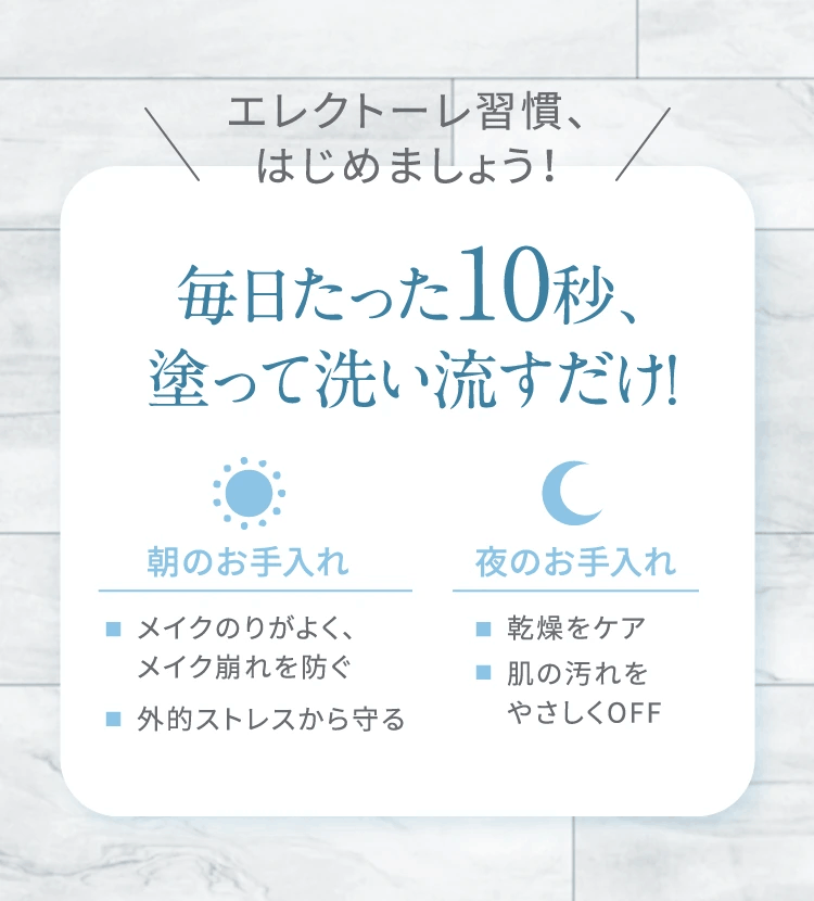 エレクトーレ ストーリーをご覧になった方限定のご案内