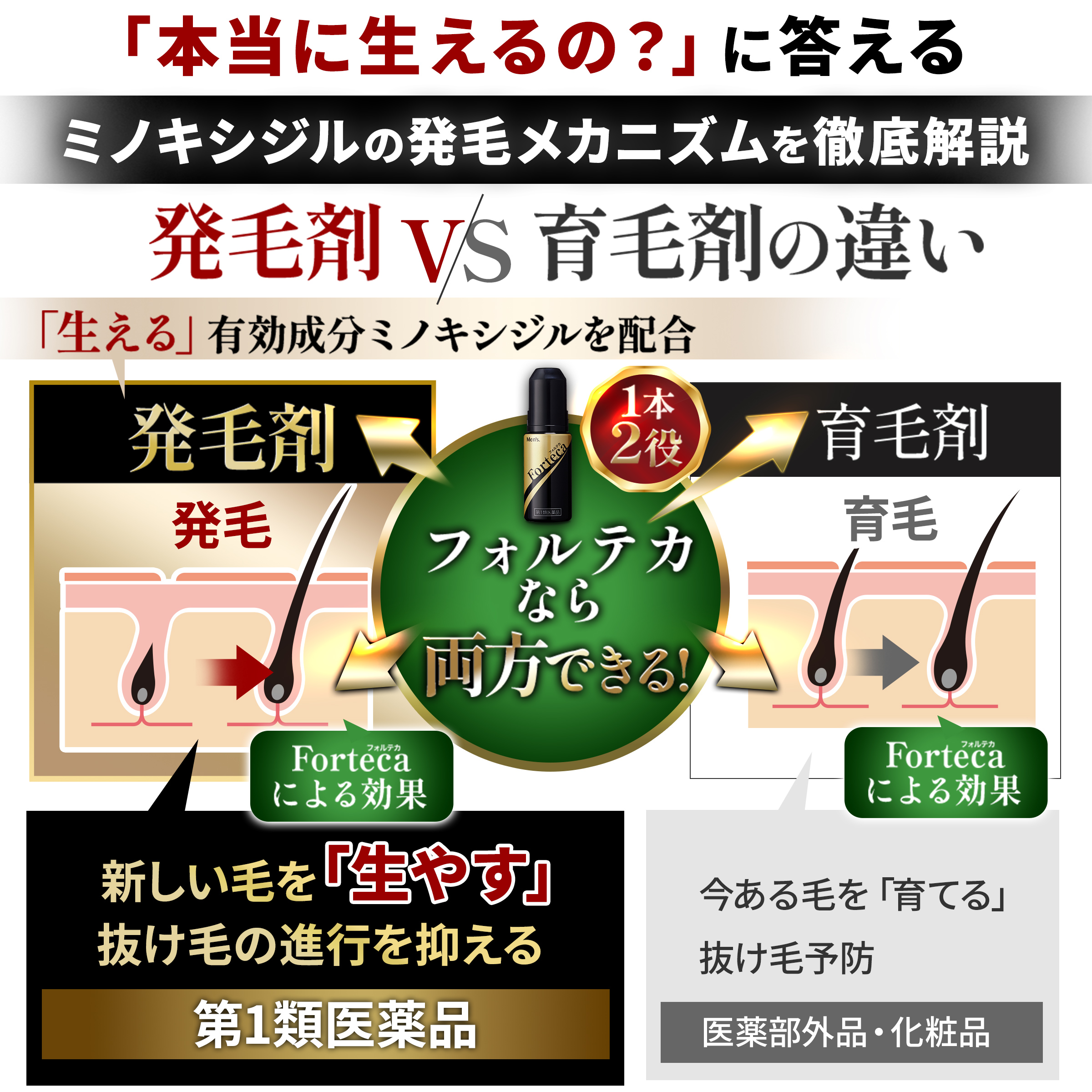 【第1類医薬品】 フォルテカ  4本セット 送料無料