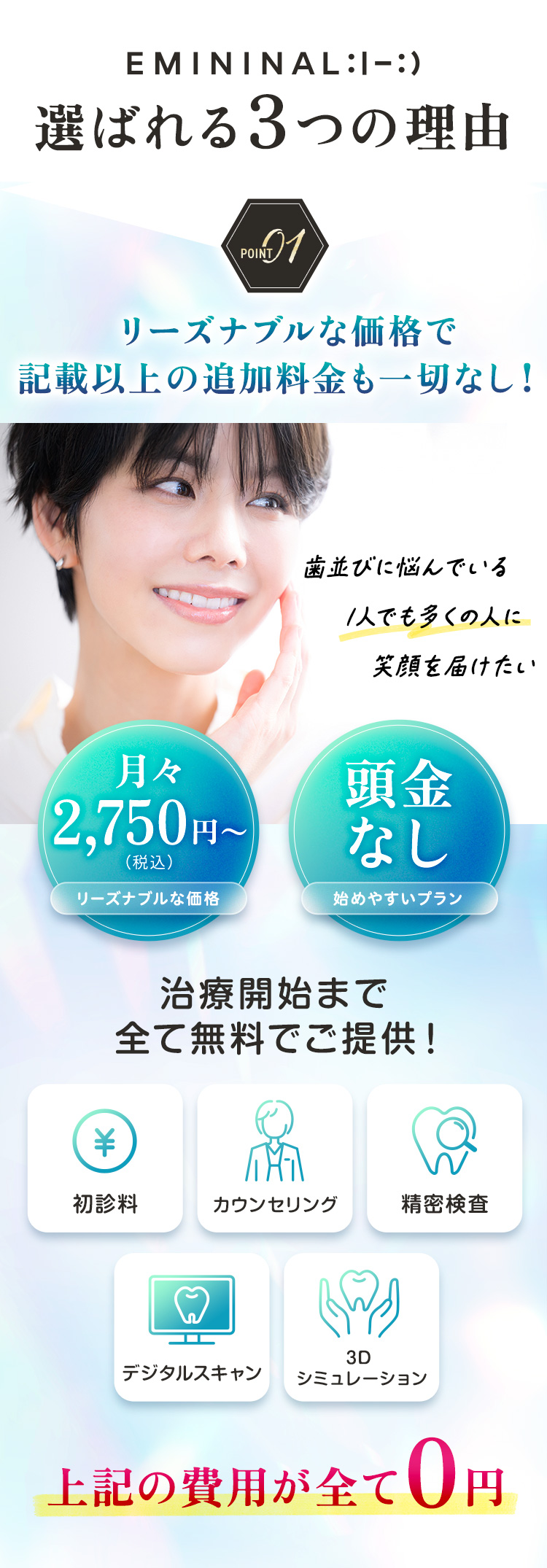 エミニナル矯正