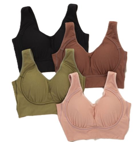 【単品ギフトバック付】emmerday!シルエットノンワイヤーブラ